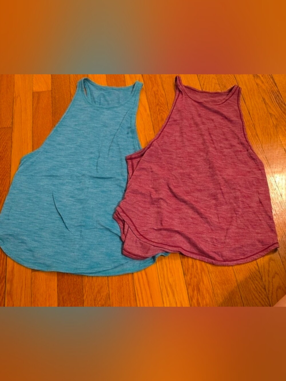 Two Lululemon Sculpt Tanks!
